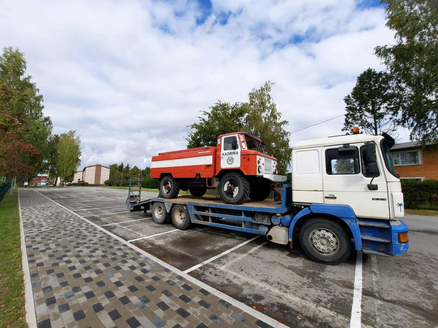 1988. aastal valminud Kiisu täidab Nõo vabatahtlike päästjate masinapargis haigutanud augu, sest komandol puudus seni korralik maastikuauto.