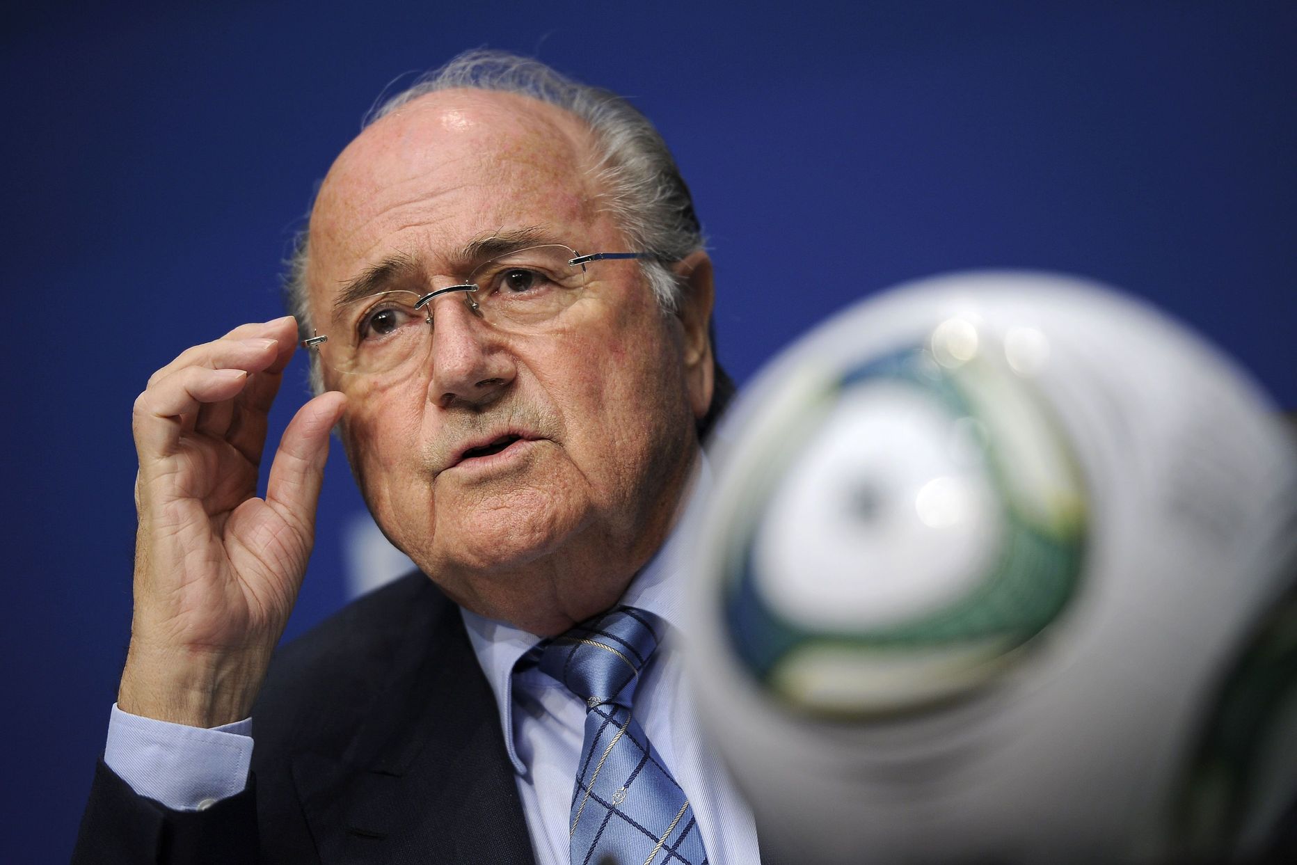 FIFA president Sepp Blatter.