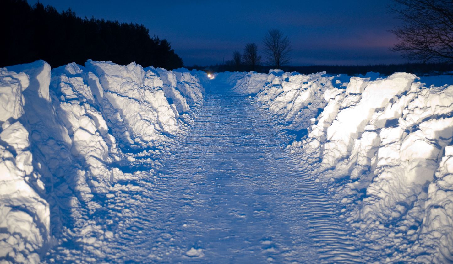 Kuigi lund jagub Eestimaal juba ammu rohkem kui küll, tuleb teda aina juurde.