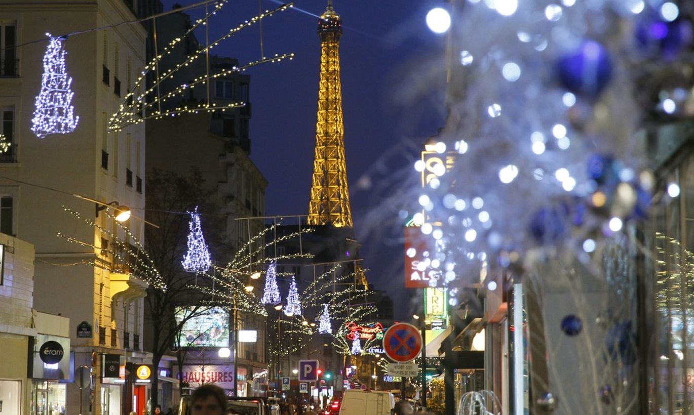 Париж в декабре