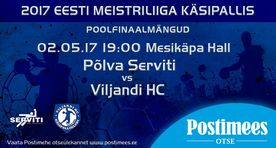 Serviti alistas napilt Viljandi ning pääses kaheksandat aastat järjest finaali