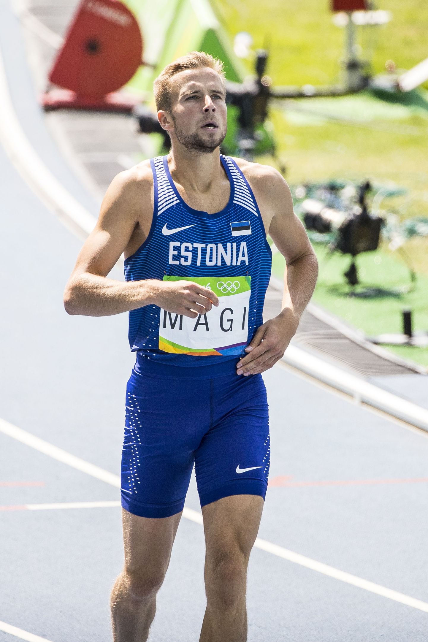 Rasmus Mägi Rio olümpiamängude finaalis.