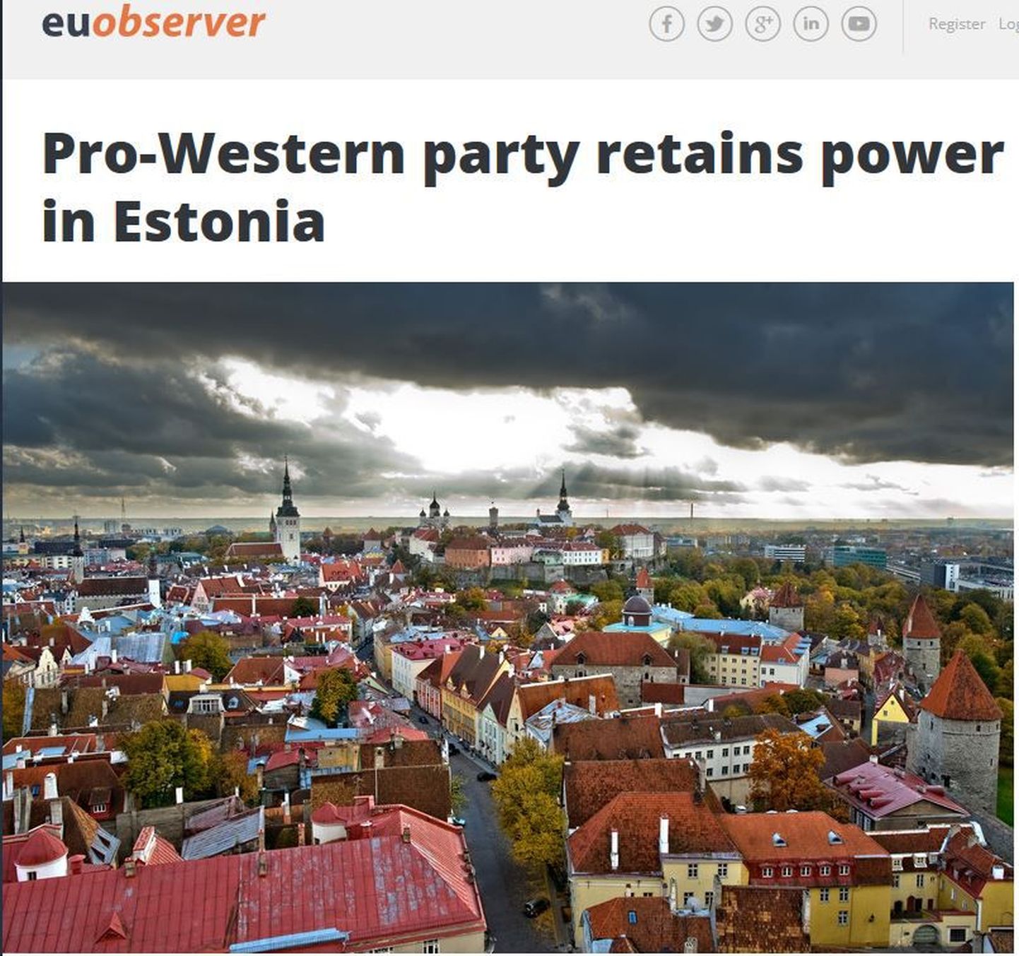 Eesti valimised välismeedias