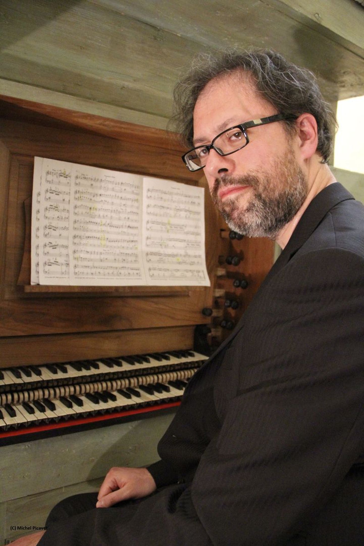 Itaalia organist Enrico Presti.