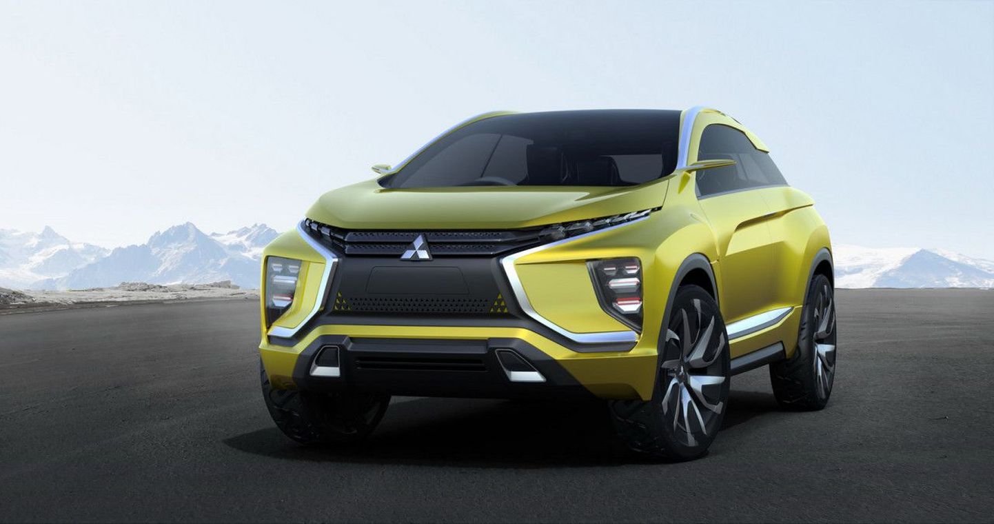 Компания Mitsubishi рассекретила концептуальный кроссовер XM Concept Crossover SUV