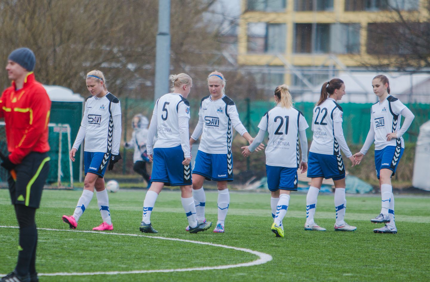 Meistrite liiga kvalifikatsiooniturniir algas Pärnu jalgpalliklubi naiskonnale kurva 1:7 kaotusega Rumeenia meistrile Cluj Olimpiale. Arhiivifoto.
