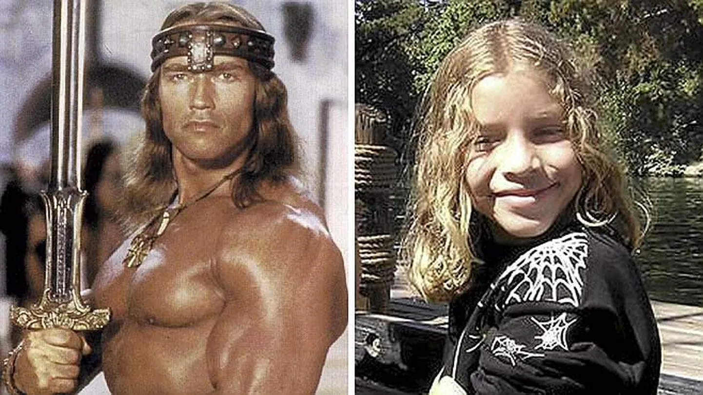 Arnold Schwarzeneggeri sohilapseks nimetatud poiss on oma isaga äravahetamiseni sarnane