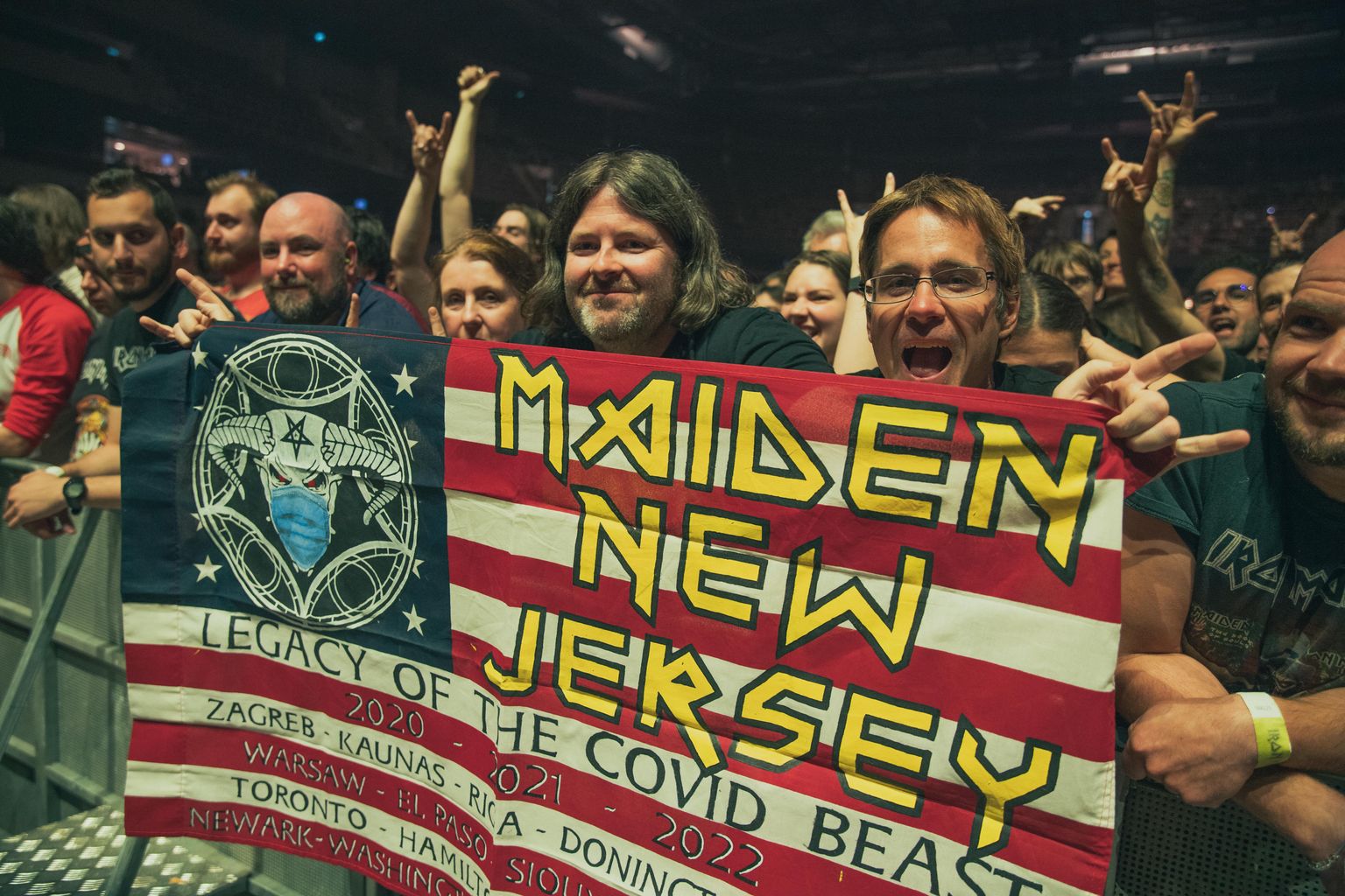 "Iron Maiden" uzstāšanās Rīgā