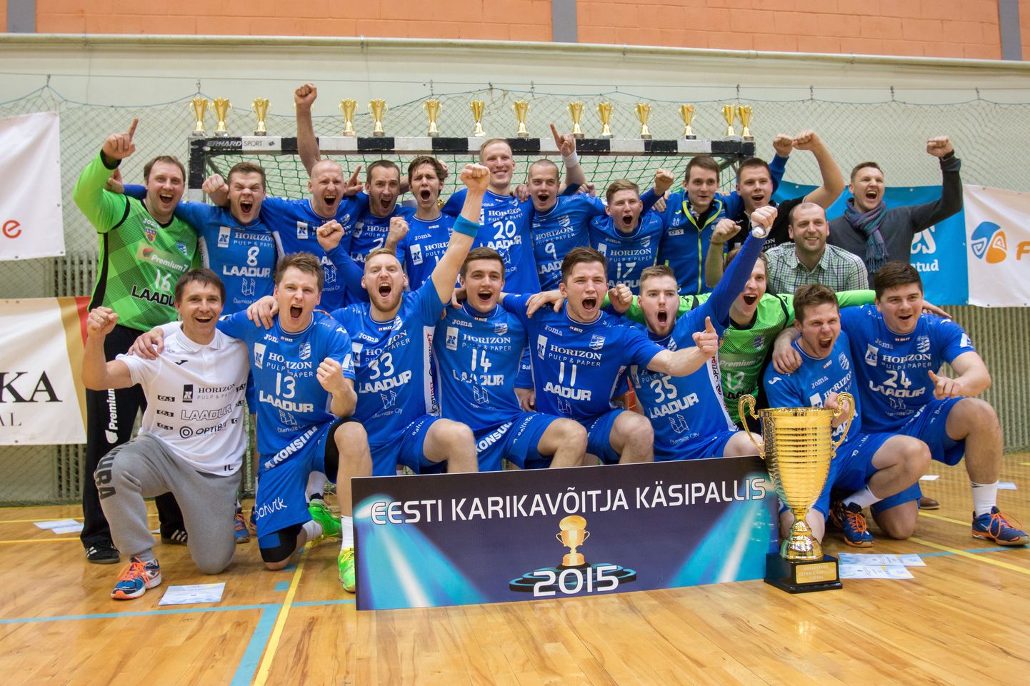 Eesti karikavõitja 2015 - Kehra meeskond.