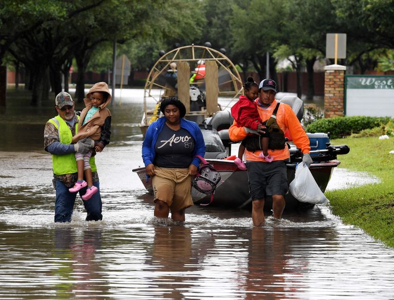 Texase elanike evakuatsioon / Mark Ralston/AFP/Scanpix