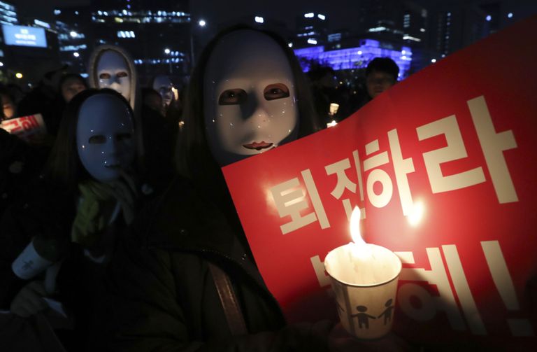Soulis protestitakse presidendi vastu