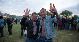 Фото и видео: в Ласнамяэ с размахом отметили Иванову ночь