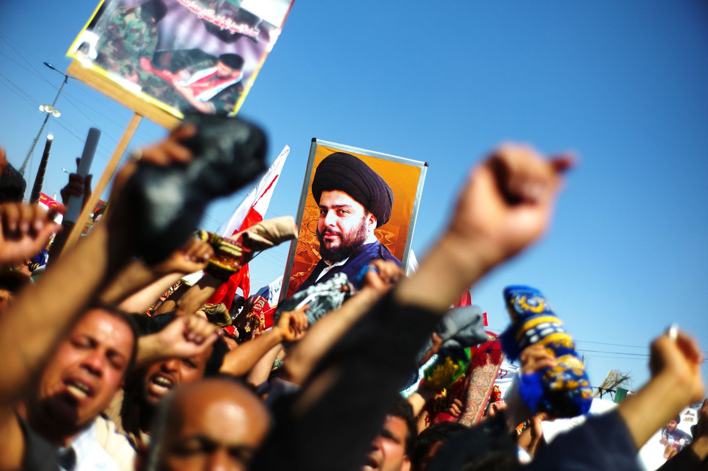 Iraagi šiiavaimuliku Moqtada al-Sadri toetajad