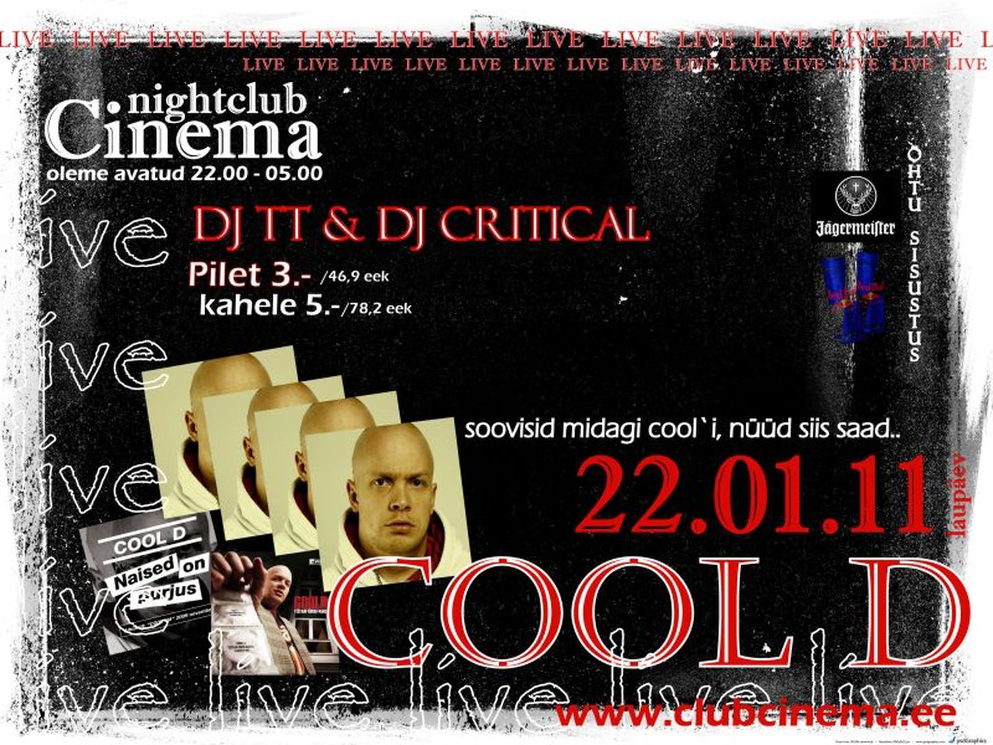Cinema alustab sel laupäeval uut hooaega koos Cool D-ga!