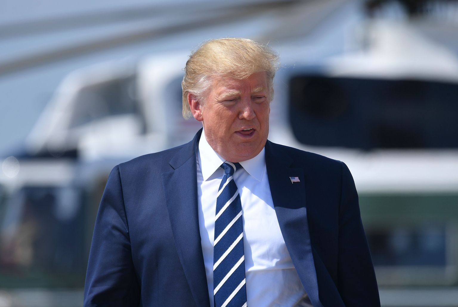 USA president Donald Trump.