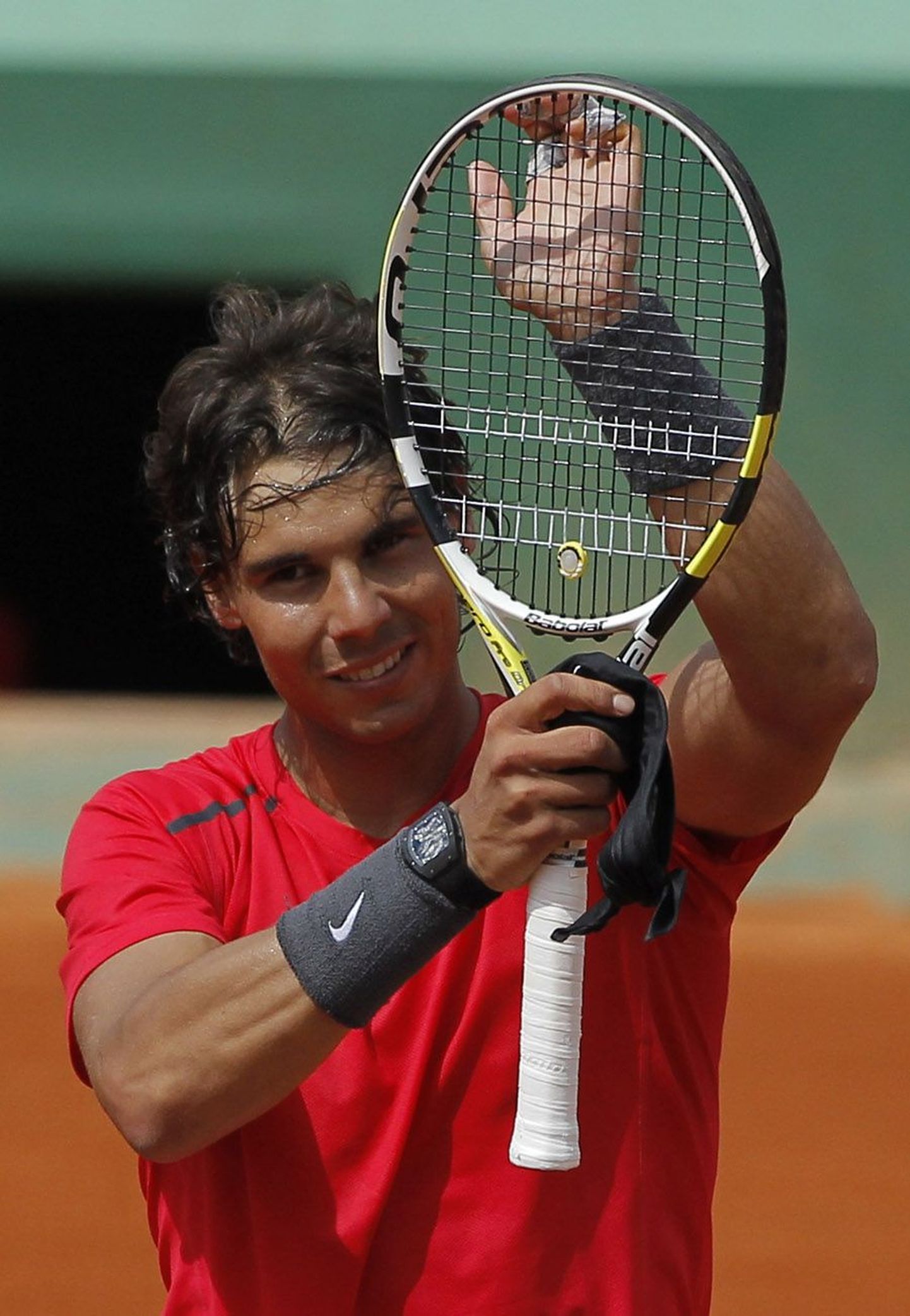 Rafael Nadal ja tema sarlakpunane särk.