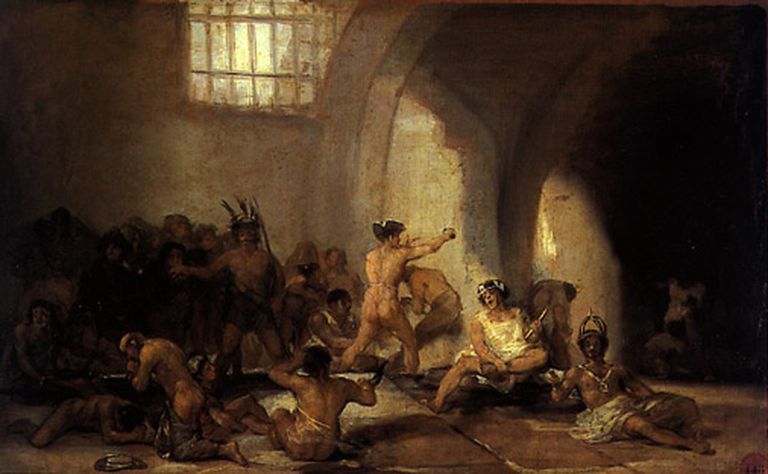 Spāņu gleznotājs Fransisko Goja ( 1746. - 1828.) “Trako nams” 