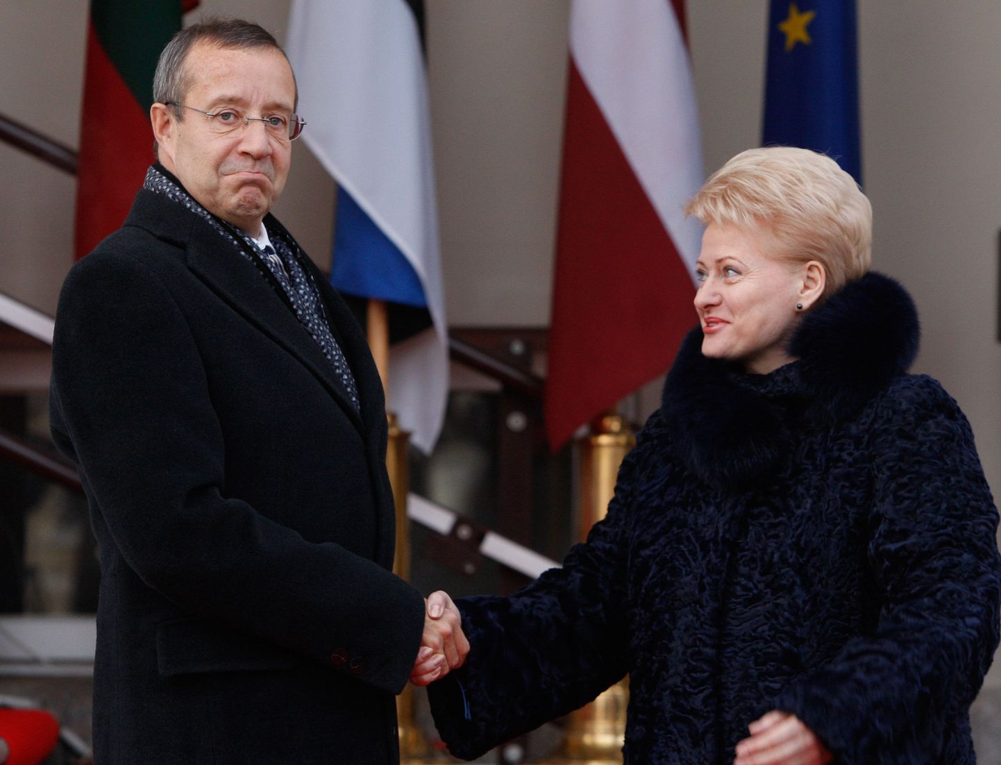 Toomas Hendrik Ilves ja Dalia Grybauskaité.
