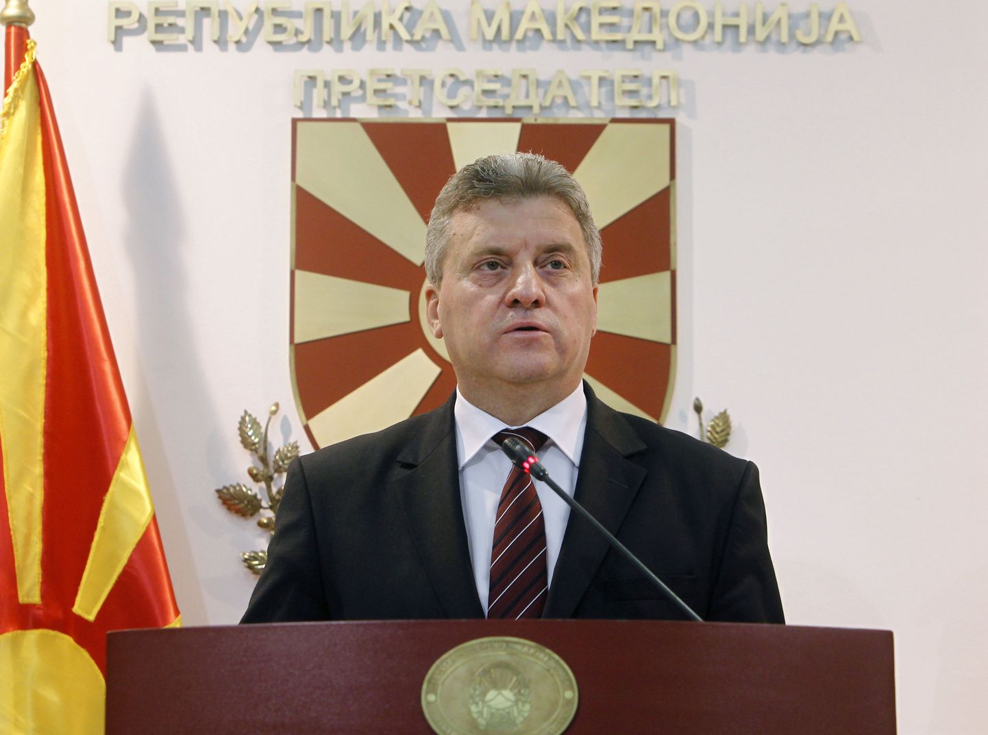 Makedoonia president Gjorge Ivanov