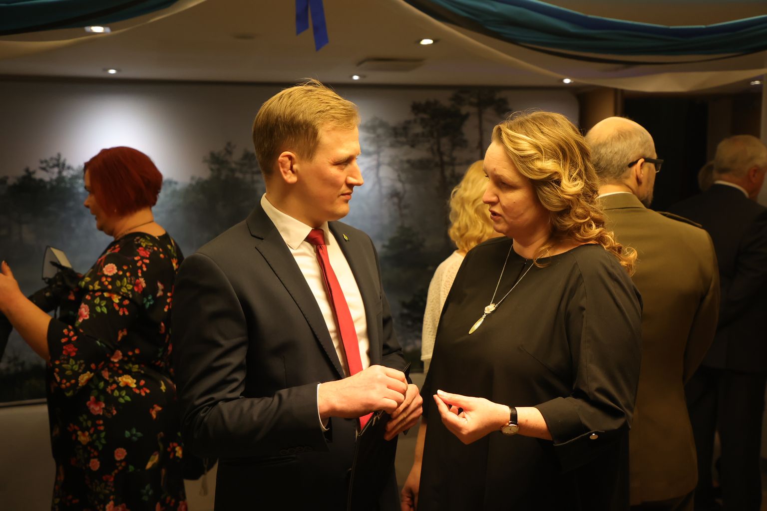 JOLi vastuvõtule tulijad.