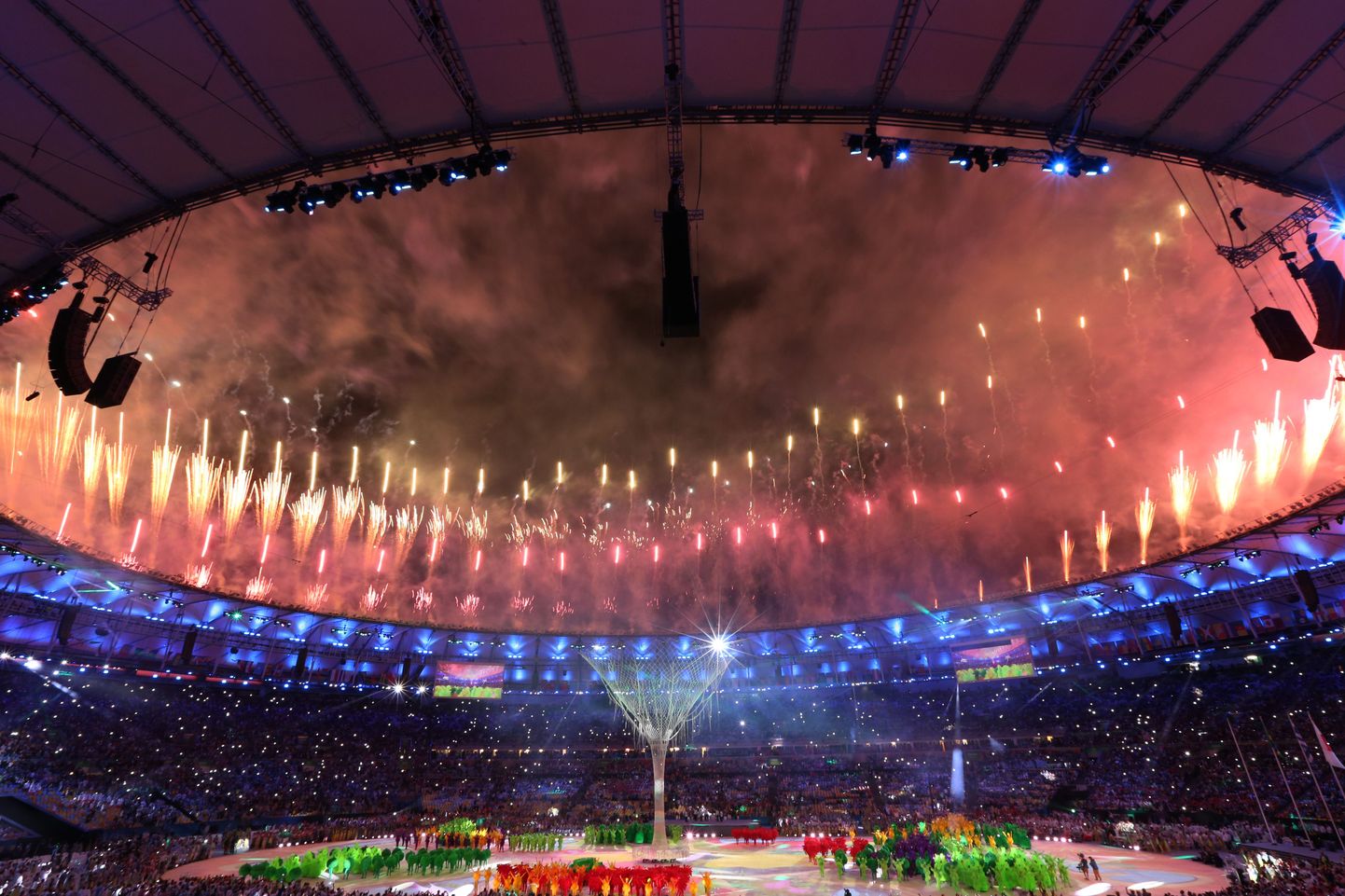Церемония закрытия Олимпиады.