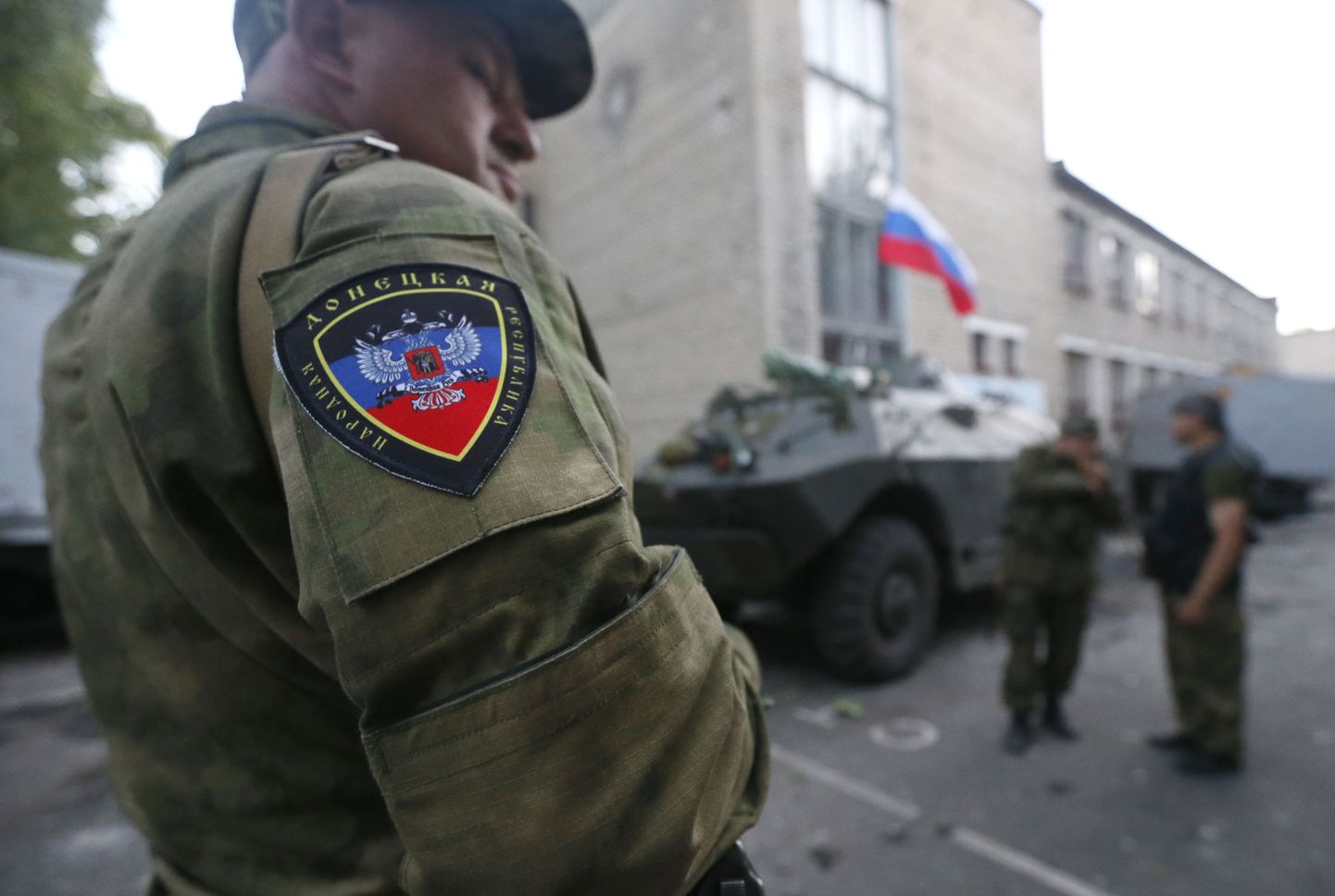 Nn Donetski rahvavabariigi poolehoidjad Donetskis.