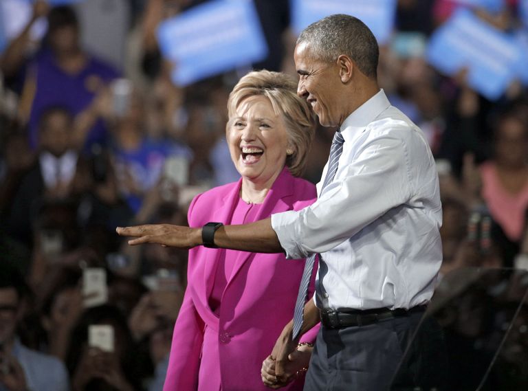 Barack Obama ja Hillary Clinton