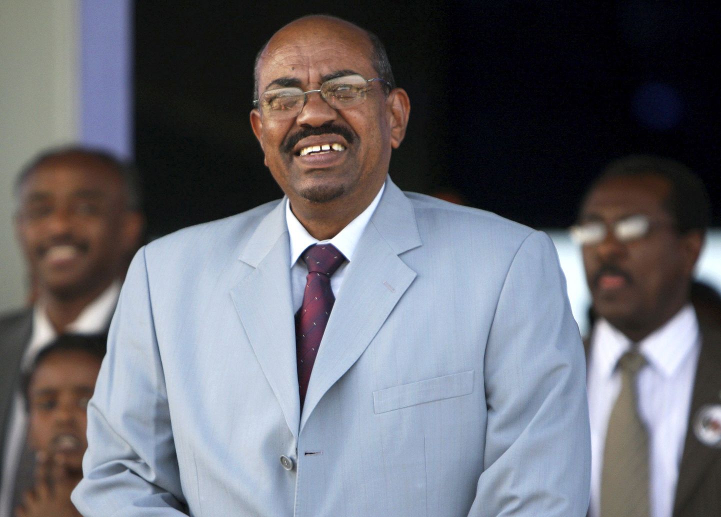 Omar Hassan al-Bashir.