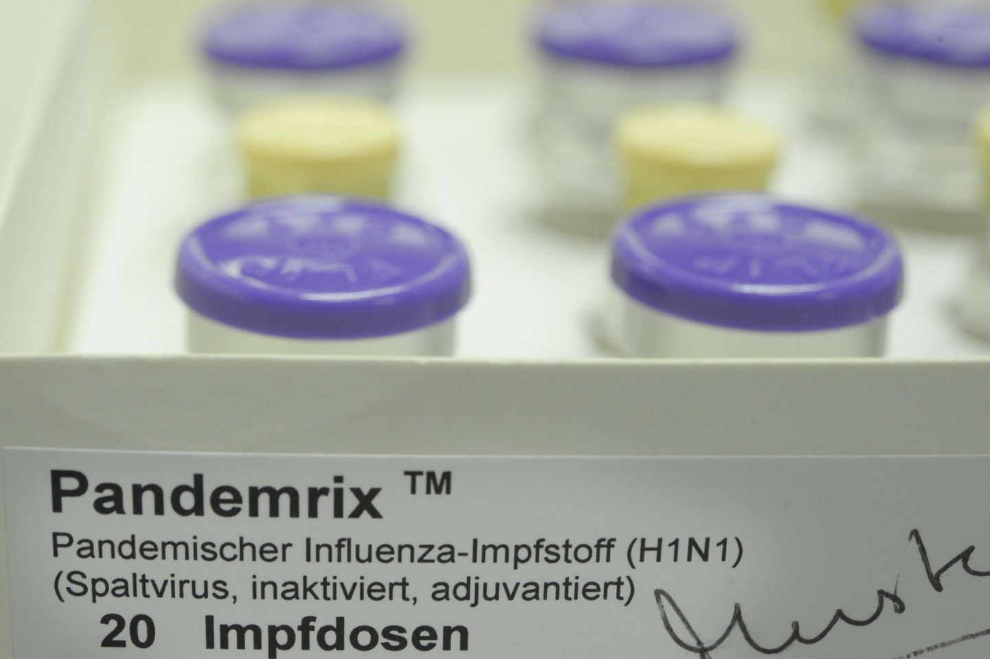 Uue gripi H1N1 vaktsiin Pandemrix