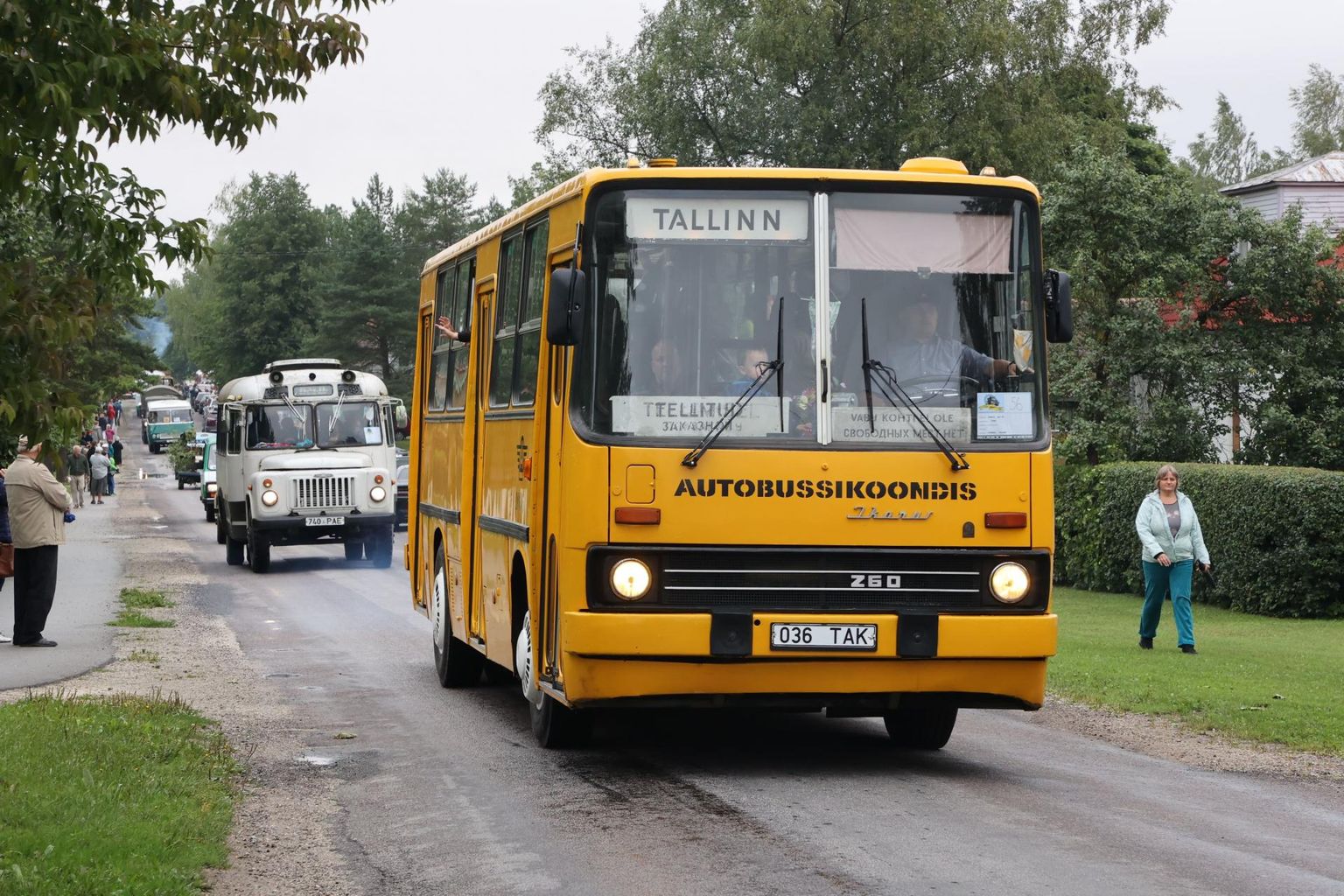 Seekordne Järva-Jaani vanatehnika killavoor oli pühendatud reisijateveole.