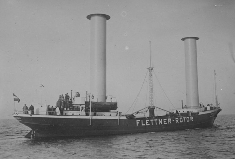 Flettneri üks rootorpurjetega laevadest