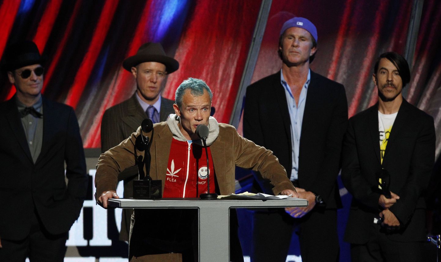 14. aprillil Clevelandis Ohios toimunud tseremoonial tunnistati Rock and Roll Hall of Fame’i vääriliseks ka Red Hot Chili Peppers.