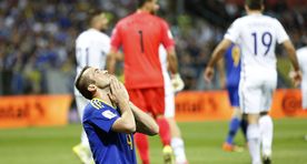 Видео: футболисты Боснии и Герцеговины и Греции устроили мордобой после отборочного матча к ЧМ-2018