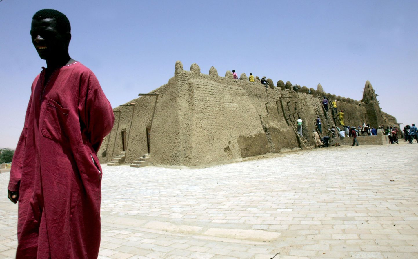 Djinguereberi mošee Timbuktus mõne aasta eest.
