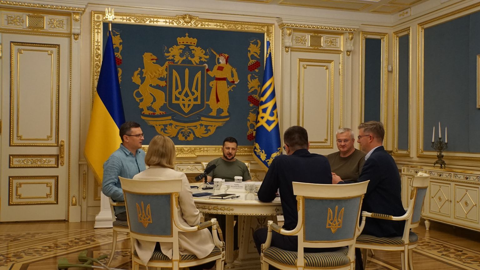 Urmas Reinsalu kohtumine Volodõmõr Zelenskõiga.