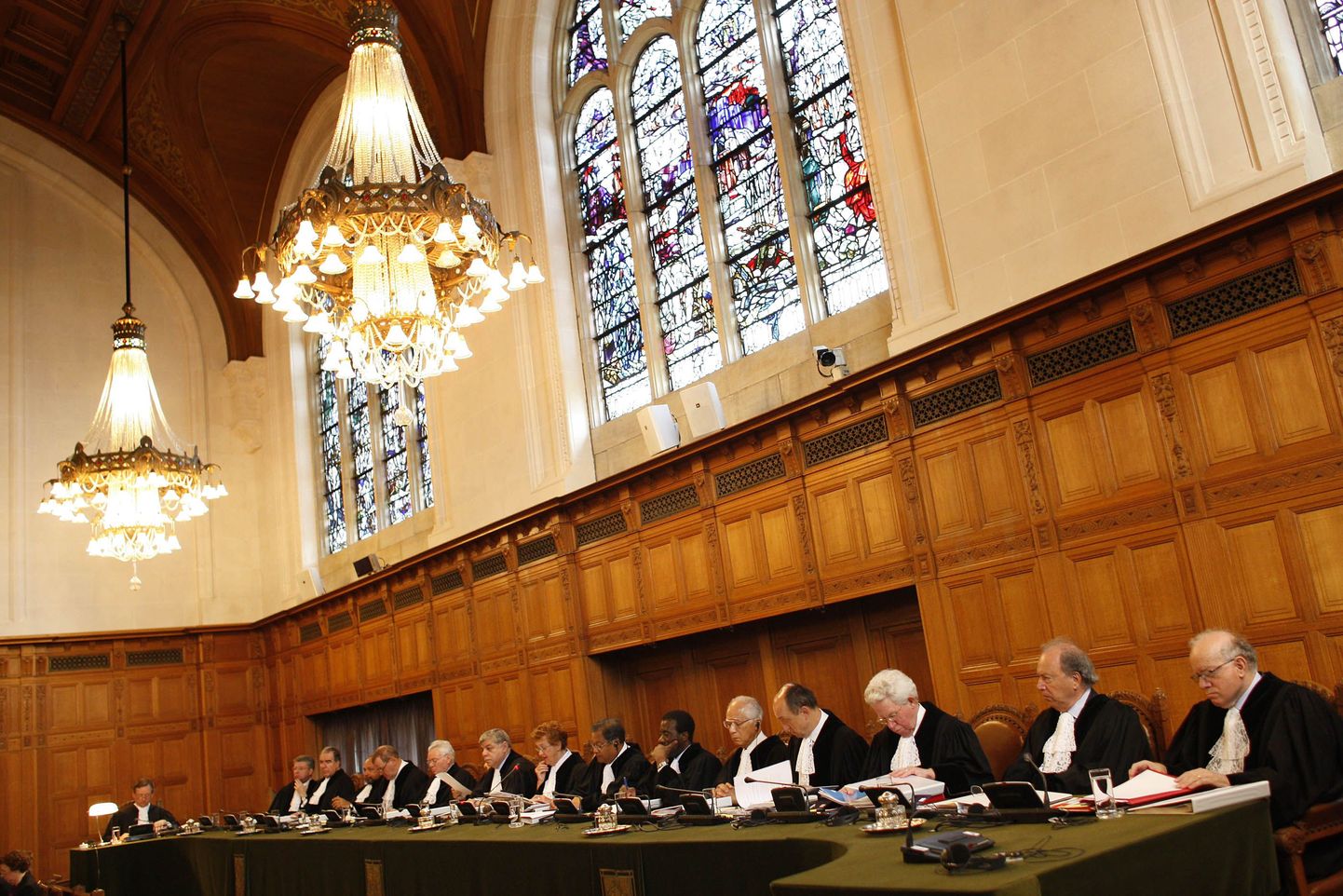 Haagi sõjakuritegude kohus ICJ.