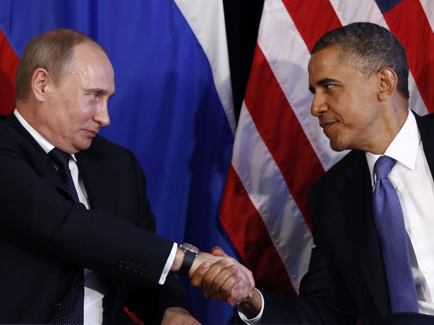 Venemaa president Vladimir Putin ja USA president Barack Obama