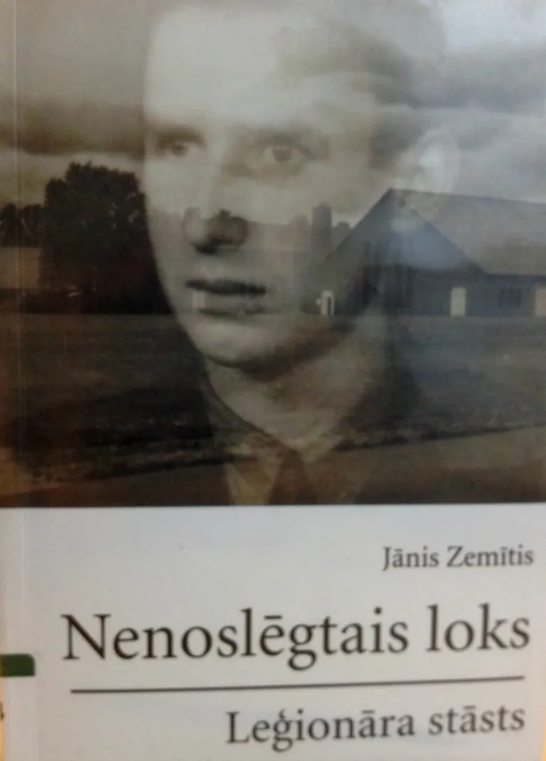 Обложка книги Яниса Земитиса "Незамкнутый круг. Рассказ легионера" 