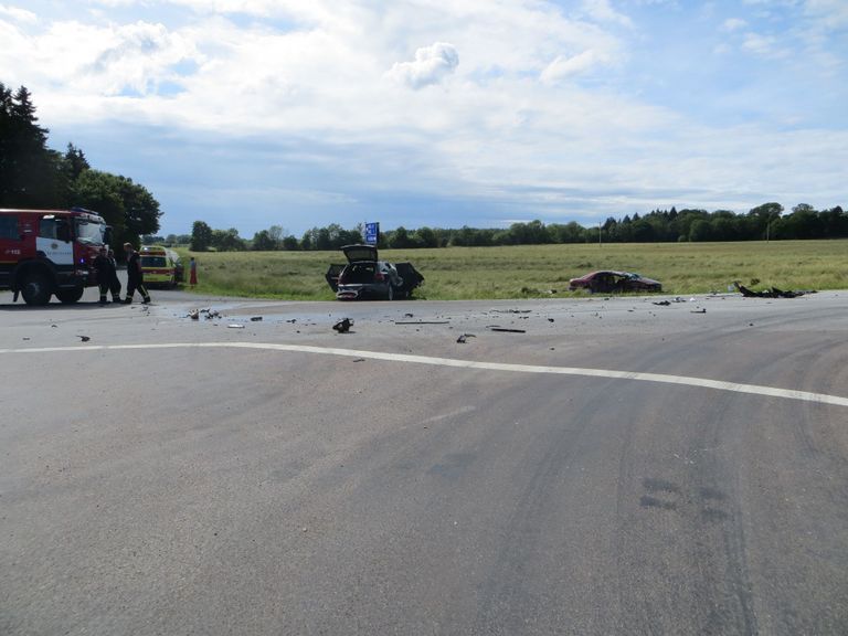 Liiklusõnnetus Saaremaal / Foto: