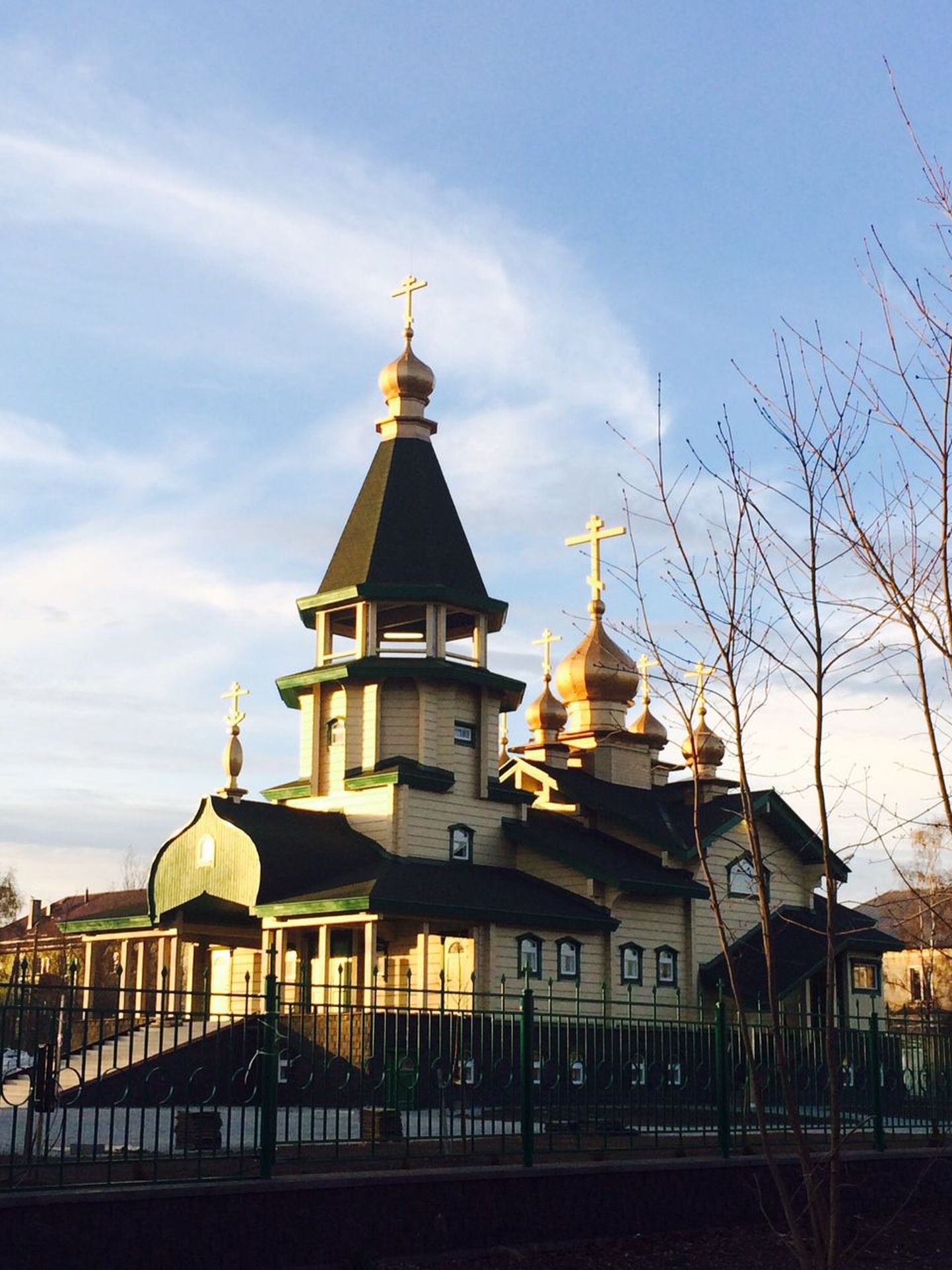 Православный храм в Палдиски.