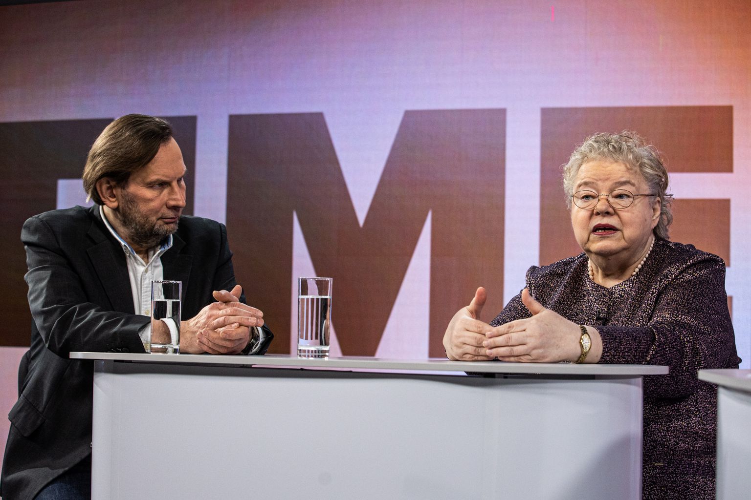 Otse Postimehest: epidemioloog Nelli Kalikova ja Marek Strandberg