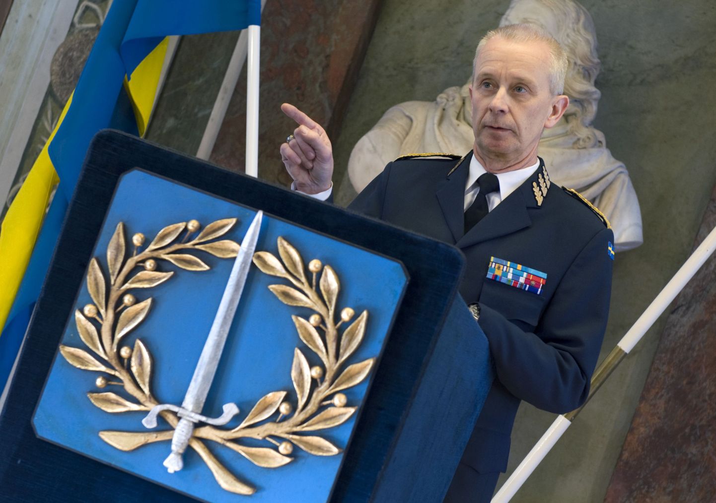 Rootsi kaitseväe juhataja Sverker Göranson