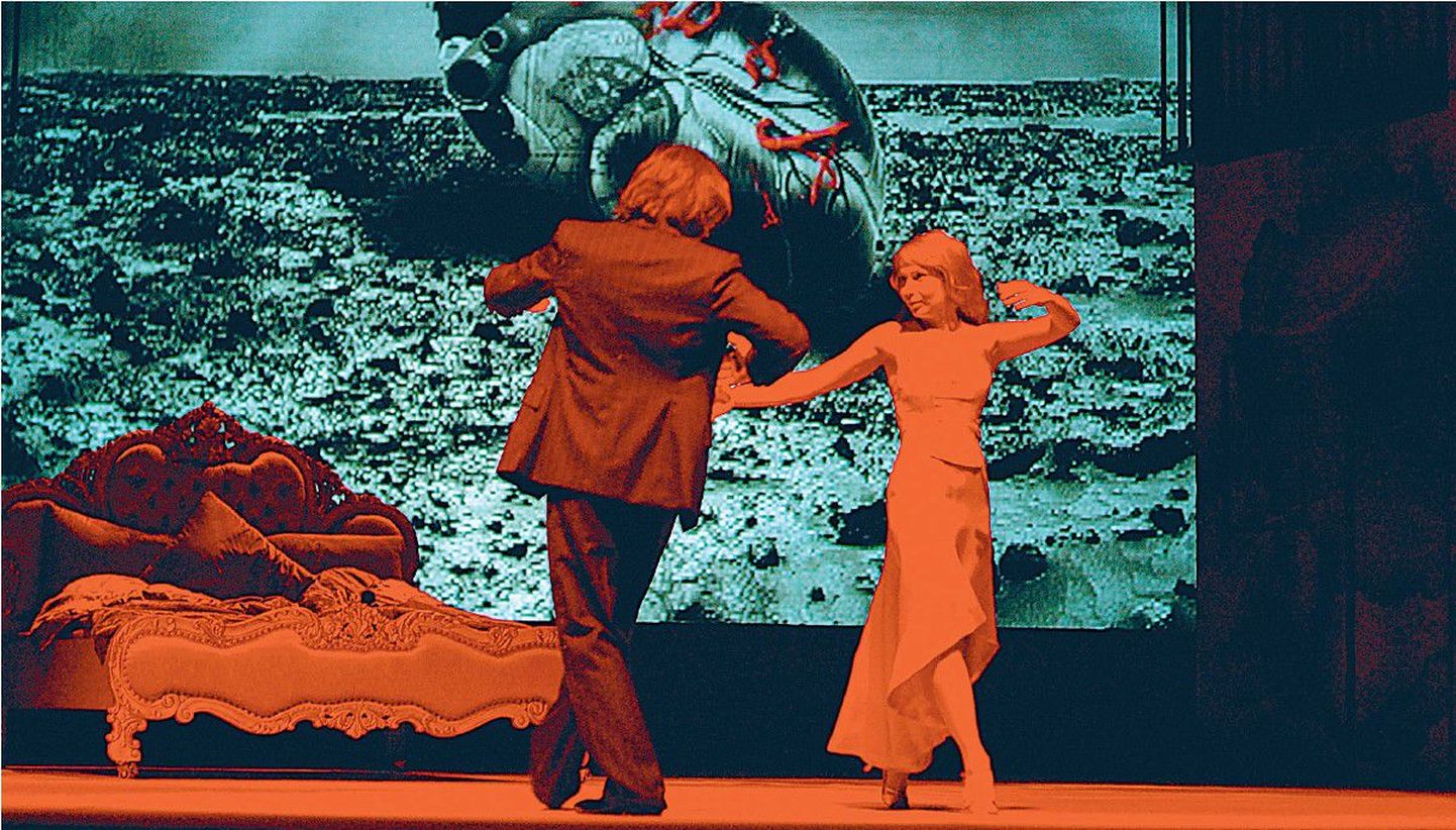 Stseen Mari Vihmandi uuest ooperist «Armastuse valem», mis esietendub rahvusooper Estonias juba sel reedel.