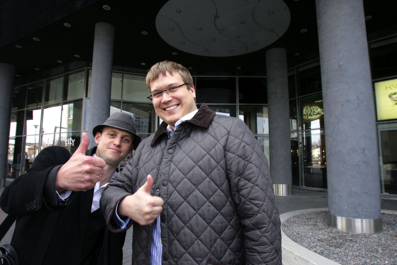 Realeyes OÜ juhid Mihkel Jäätma ja Martin Salo