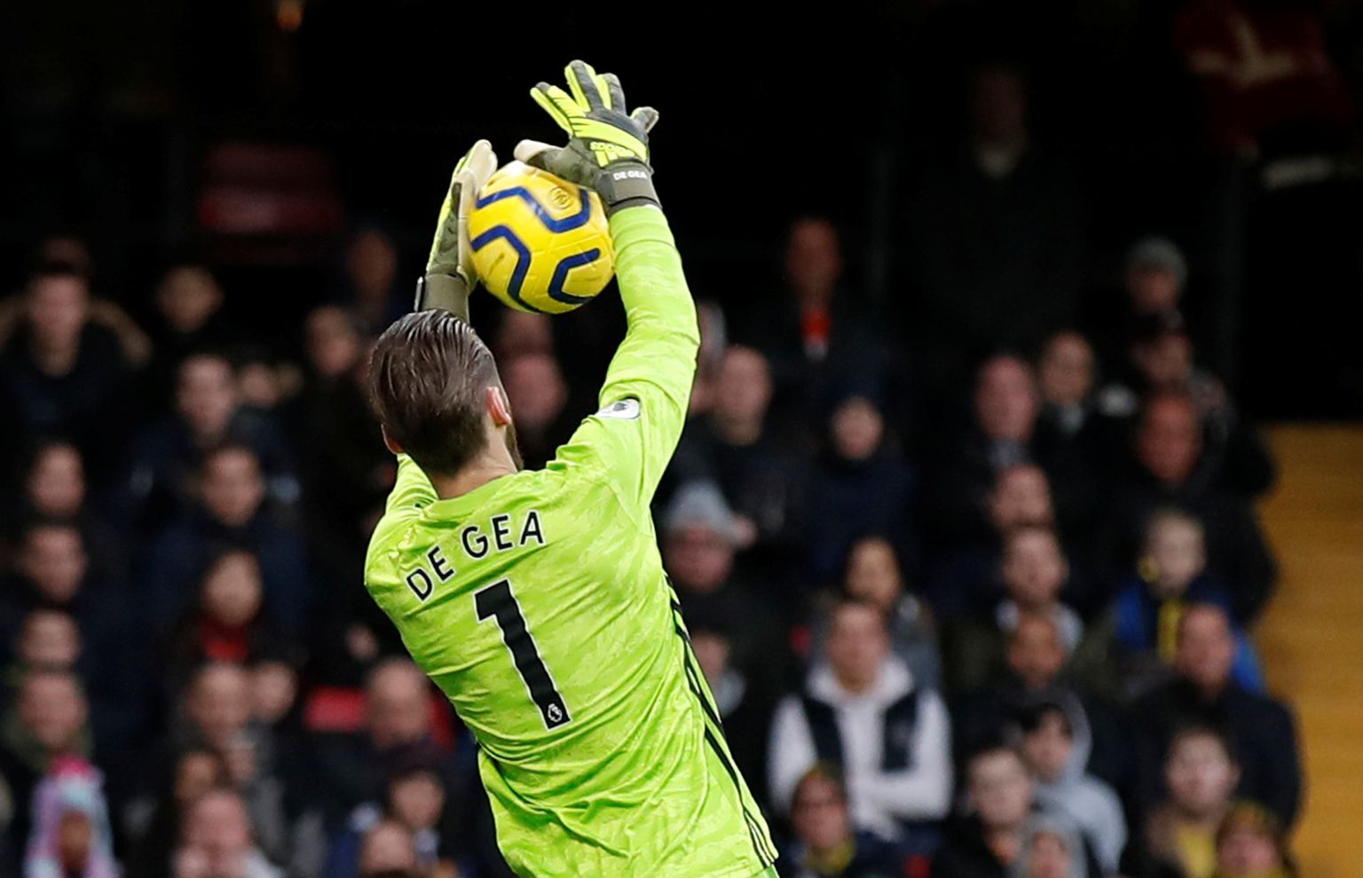 Manchester Unitedi väravavaht David de Gea.