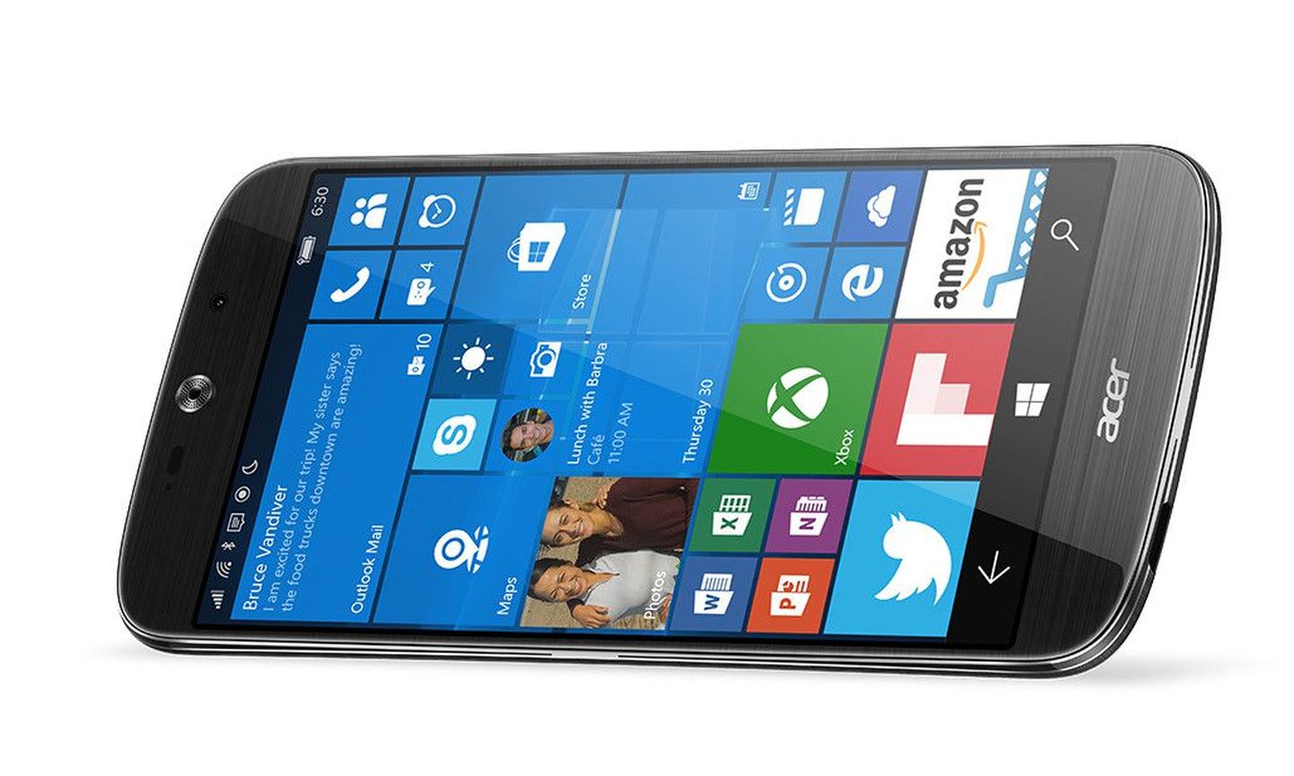 Aceri uus Windows10 telefon