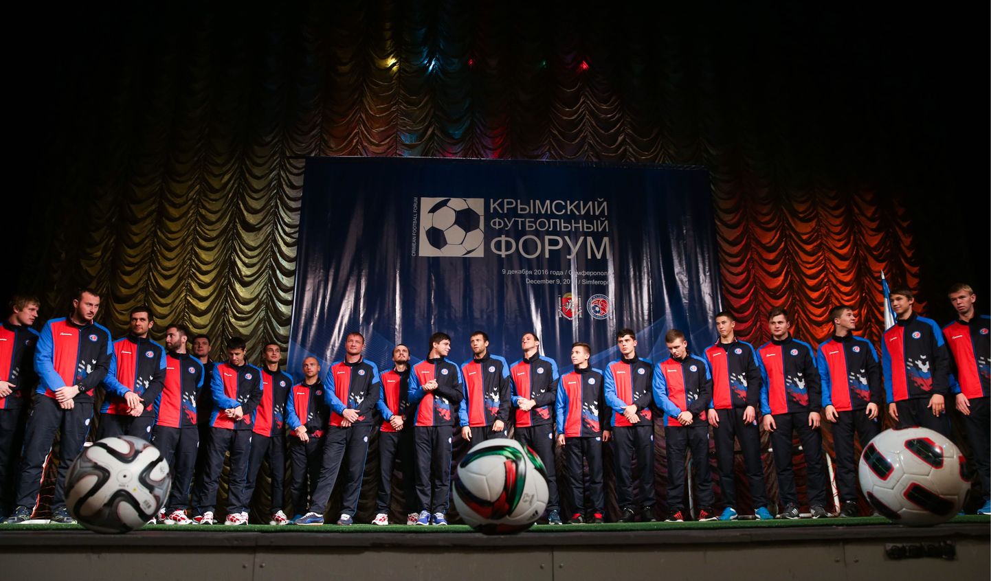 Mullu detsembris tutvustati avalikkusele esmakordselt jalgpallimeeskonda, mis hakkab Krimmi esindama.