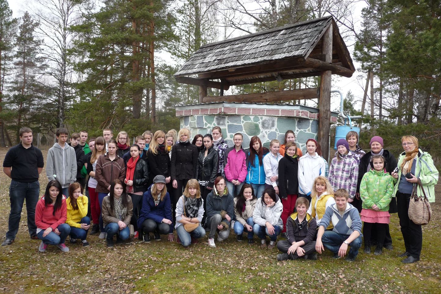 Vanalinna põhikooli ja Valga gümnaasiumi ühine reis Lõuna-Eestisse.