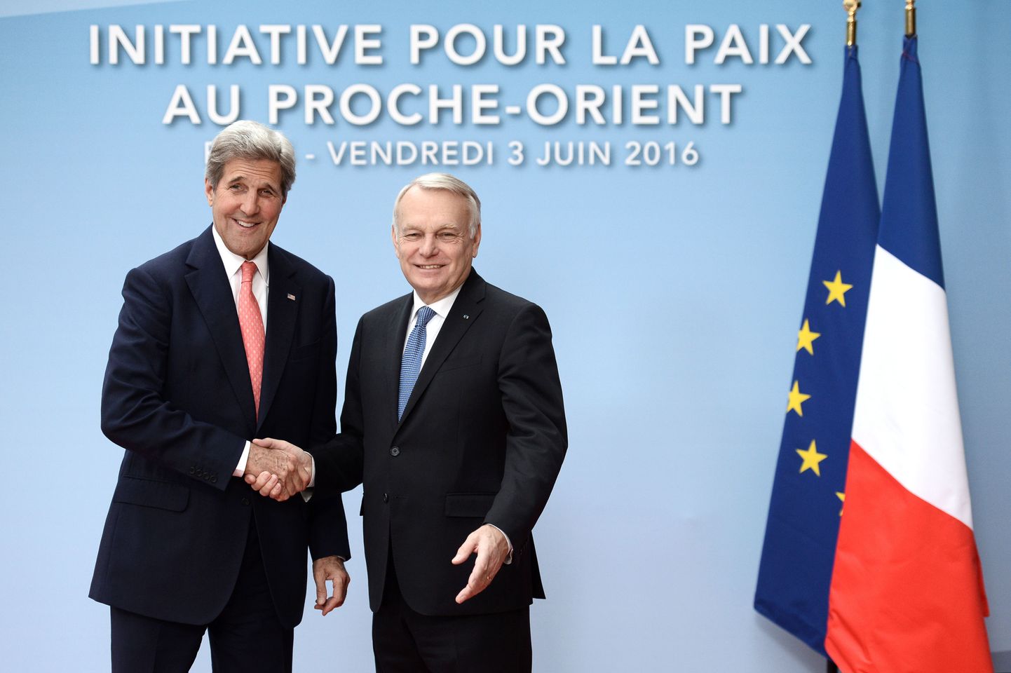 Prantsuse välisminister Jean-Marc Ayrault ja USA välisminister John Kerry.