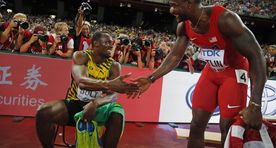 Usain Bolt on ametlikult maailma kõige kiirem, Justin Gatlin mitteametlikult